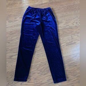 Velour Color Ultra Violet Size Large Vintage Kathie Lee Pants